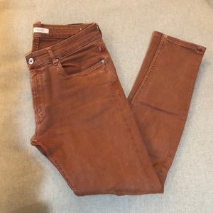 Zara Men’s Burnt Orange Jeans Size 32